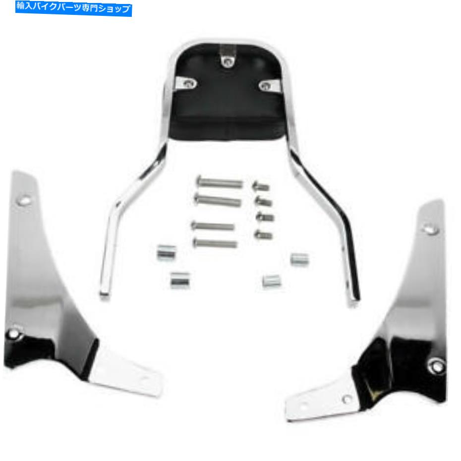 クロームパーツ コブラショートサイズバースクエアクロームフィットホンダVTX1800N 2004-2008 Cobra Short Sissy Bar Square Chrome fits Honda VTX1800N 2004-2008【並行輸入品】
