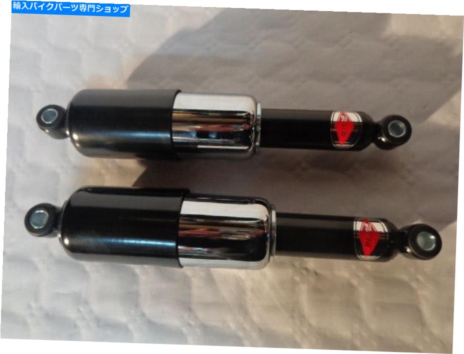 クロームパーツ Montesa Impala、OSSA 160 Bultaco Road黒とクロムショックベーター、32 cm MONTESA IMPALA, OSSA 160 BULTACO ROAD BLACK AND CHROME SHOCKS Betor, 32 CM【並行輸入品】