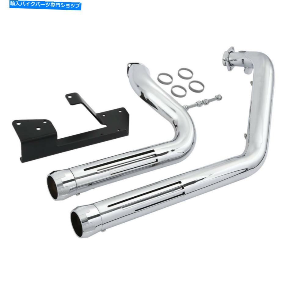 クロームパーツ バービーススターXL883 XL1200 04-13用途フルマット=カラーサイト商品 - オリジナルのタイトルを表示 ハーレースポーツスター XL883 XL1200 04-13 用デュアルエキゾーストマフラーパイプセット 新品- show original title【並行輸入品】｜Us Custom Parts Shop USDM