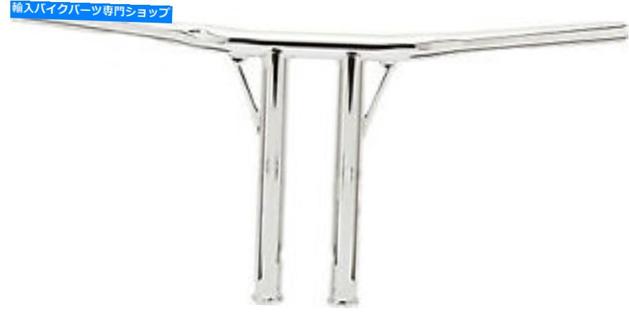 クロームパーツ Burly Jail Bars B12-5502C 12 In Chrome Tバーハーレーダイナツーリングハンドルバー Burly Jail Bars B12-5502C 12in Chrome T Bars Harley Dyna Touring Handlebars【並行輸入品】