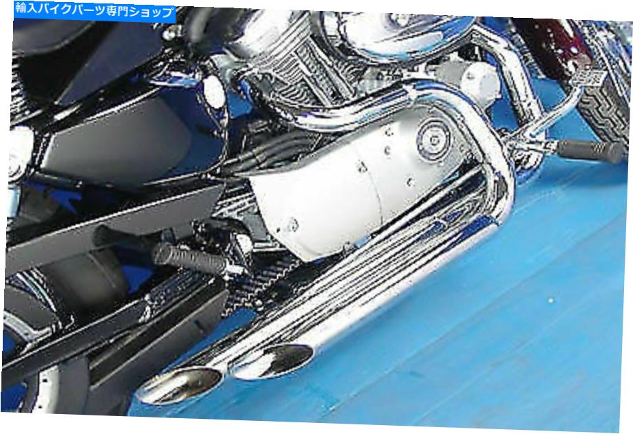 クロームパーツ 排気ドラッグパイプセットスラッシュカットfor Harley Davidson By V-Twin Exhaust Drag Pipe Set Slash Cut for Harley Davidson by V-Twin【並行輸入品】