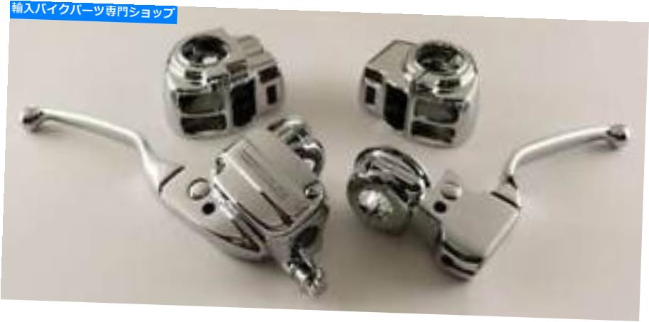クロームパーツ Ultima Chrome 11/16 Bore H-Bラジオクルーズコントロール96-07 Ultima Chrome 11/16 Bore H-B Controls for Touring w/ Radio Cruise Controls 96-07【並行輸入品】