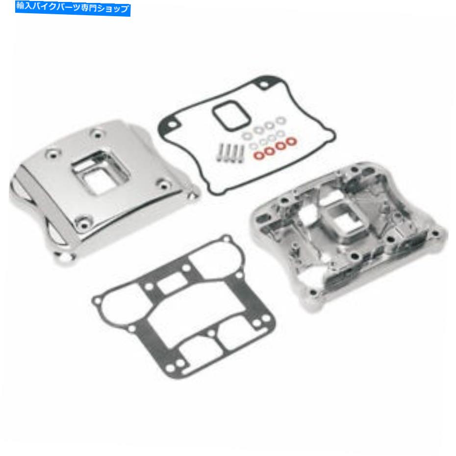 クロームパーツ 2004-2006ハーリースポーツスターXLのためのクロムロッカーボックスキット Drag Specialties Chrome Rocker Box Kit for 2004-2006 Harley Sportster XL【並行輸入品】