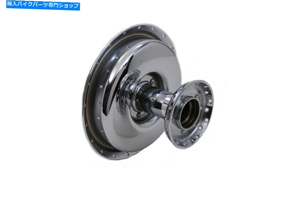 クロームパーツ フロントホイールハブとブレーキドラムクロームフィットハーレーダビッドソン Front Wheel Hub and Brake Drum Chrome fits Harley-Davidson【並行輸入品】