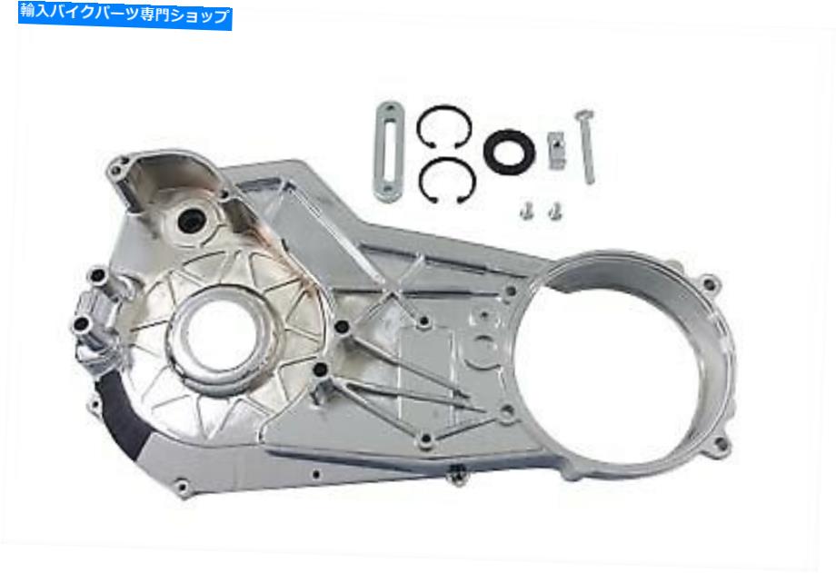 クロームパーツ Chrome Inner Primary Coverはハーレー - ダビッドソンに収まります Chrome Inner Primary Cover fits Harley-Davidson【並行輸入品】