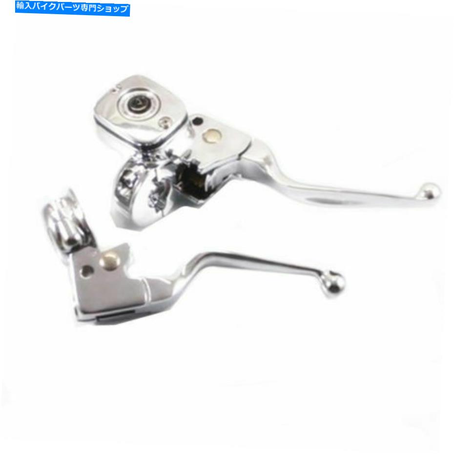 クロームパーツ Harley Dyna flht fatboyのためのクロムハンドコントロールリザーバーブレーキクラッチレバー Chrome Hand Control Reservoir Brake Clutch Levers For Harley Dyna FLHT Fatboy【並行輸入品】|Us Custom Parts Shop USDM