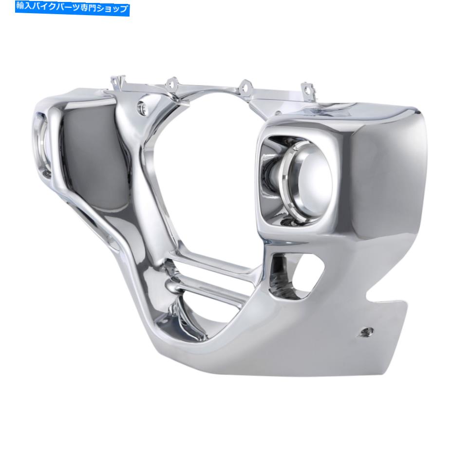 クロームパーツ Honda Goldwing Gl1800 2001-11-11 10のクロームエンジンフロントカウルカバーフィット Chrome Engine Front Cowl Cover Fit For Honda Goldwing GL1800 2001-2011 01-11 10【並行輸入品】