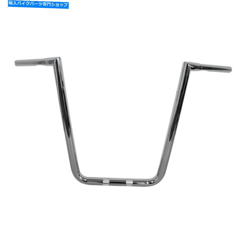 クロームパーツ La Choppers Twin Peaks Harley-Davidson用の真のハンドルバー LA Choppers Twin Peaks Hefty Chrome 19\