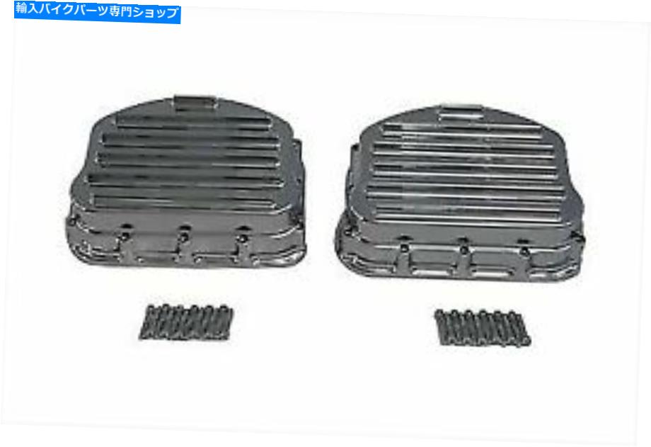 クロームパーツ Fined Rocker Boxカバーセットクロムfor Harley Davidson by V-Twin Finned Rocker Box Cover Set Chrome for Harley Davidson by V-Twin【並行輸入品】｜Us Custom Parts Shop USDM