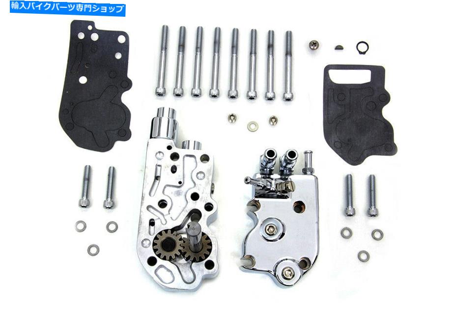 【楽天市場】クロームパーツ クロムオイルポンプアセンブリは、Siftonによってハーレー ダビッドソンにフィット Chrome Oil Pump Assembly fits Harley