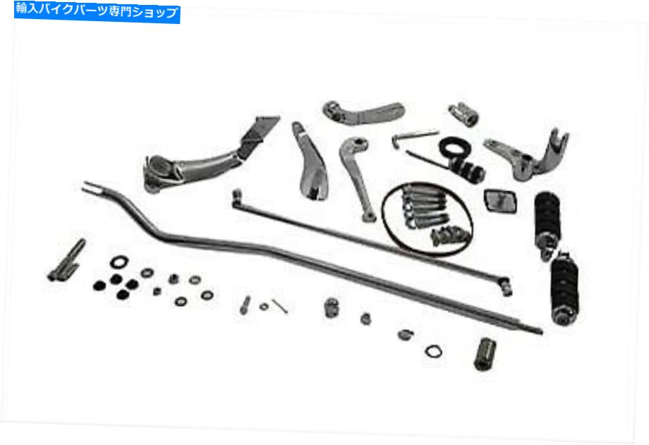 クロームパーツ フォワードコントロールキットクロームフィットハーレーダビッドソン Forward Control Kit Chrome fits Harley-Davidson【並行輸入品】