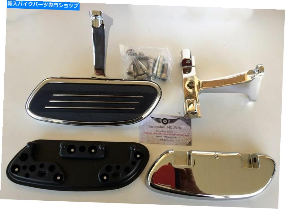 クロームパーツ ハーリーフロリックスストリートグライドスタイルの合理化客室ボードフットボードキット Harley FLTRX Street Glide style Streamline Passenger Floorboard Footboards Kit【並行輸入品】｜Us Custom Parts Shop USDM