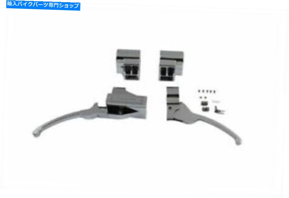 クロームパーツ ハーレーダビッドソンオートバイのための輪郭スタイルハンドルバーコントロールキットクローム Contour Style Handlebar Control Kit Chrome for Harley Davidson motorcycles【並行輸入品】