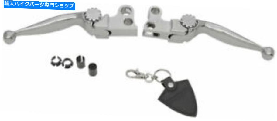 クロームパーツ PSRの旅の調節可能なクラッチ/ブレーキレバーセット(クロム)12-00600-20 PSR Journey Adjustable Clutch/Brake Lever Set (Chrome) 12-00600-20【並行輸入品】|Us Custom Parts Shop USDM
