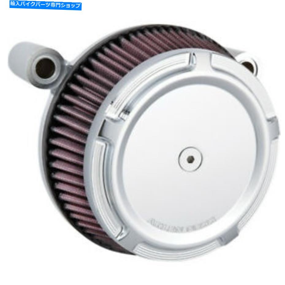 クロームパーツ Arlen Ness Chromeビッグ吸盤ステージIエアクリーナー/斜めカバーM8 17-19 Arlen Ness Chrome Big Sucker Stage I Air Cleaner w/ Beveled Cover M8 17-19【並行輸入品】