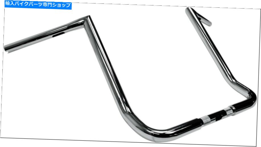 クロームパーツ La Choppers Chrome 1 1/4 "Twin Peaks Handlebars 16"ハーレーバットウィングフェアリングFLH / T La Choppers Chrome 1 1/4" Twin Peaks Handlebars 16" Harley Batwing Fairing FLH/T【並行輸入品】|Us Custom Parts Shop USDM