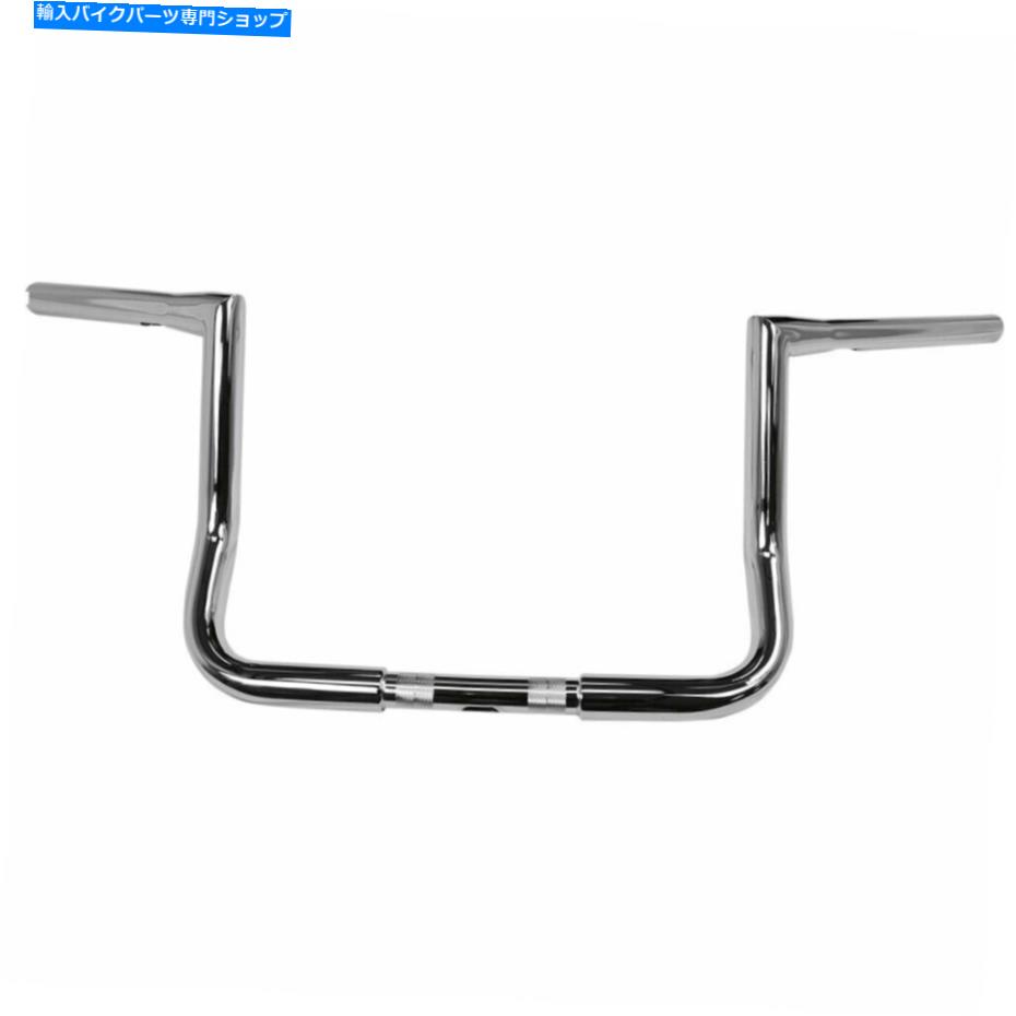 クロームパーツ La Choppers Chrome 10 "1996-2019ハーレイツーリングのためのツインピークハンドルバー LA Choppers Chrome 10" Twin Peaks Handlebars for 1996-2019 Harley Touring【並行輸入品】｜Us Custom Parts Shop USDM