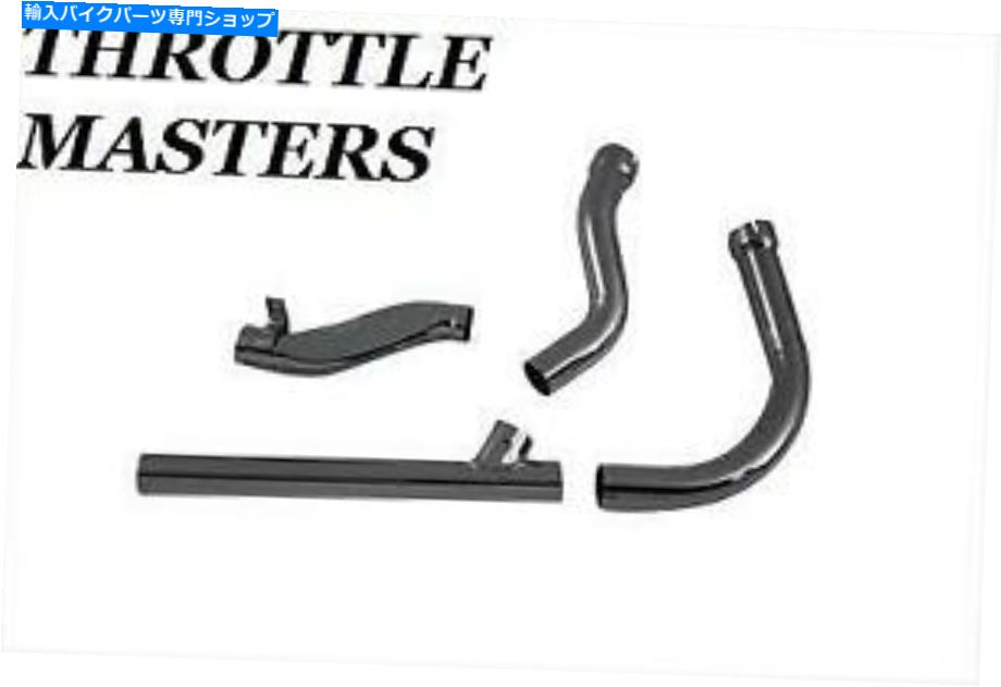 クロームパーツ ハーレーパンヘッドのための1つのクロム排気ヘッダーパイプ内に2 2 into 1 Chrome Exhaust Header Pipe set for Harley Panhead【並行輸入品】｜Us Custom Parts Shop USDM