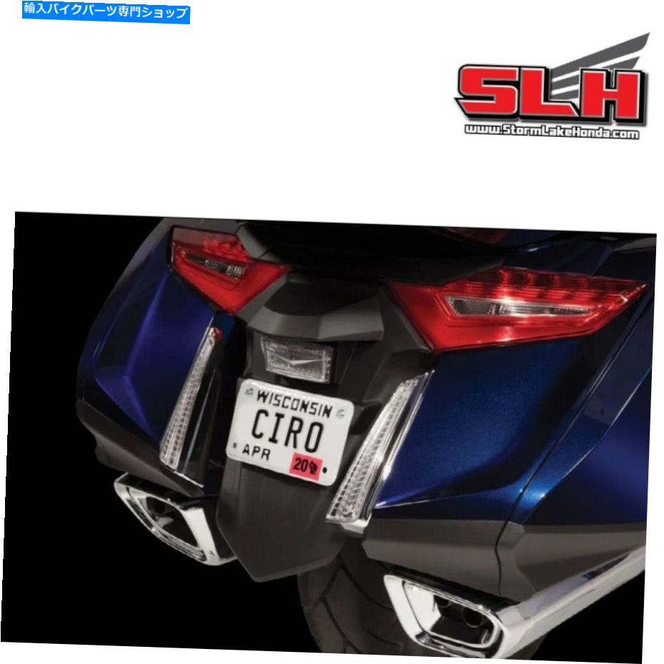 クロームパーツ Honda GoldwingのためのChrome（ペア）のLEDフィラーパネルライト LED Filler Panel Lights in Chrome (pair) for Honda Goldwing【並行輸入品】