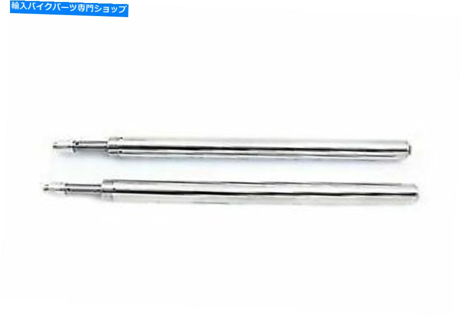 クロームパーツ V-Twinによるハーレーダビッドソンのための49mmフォークチューブアセンブリクロム 49mm Fork Tube Assembly Chrome for Harley Davidson by V-Twin【並行輸入品】