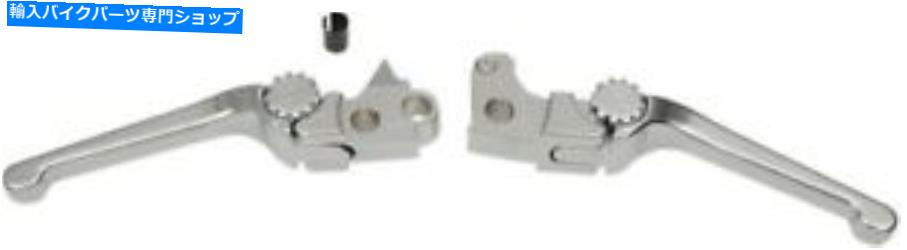 クロームパーツ PSR Anthem調整可能なレバーセットコントラストクロム#12-00657-20ハーリーダビッドソン PSR Anthem Adjustable Lever Set Contrast Chrome #12-00657-20 Harley Davidson【並行輸入品】