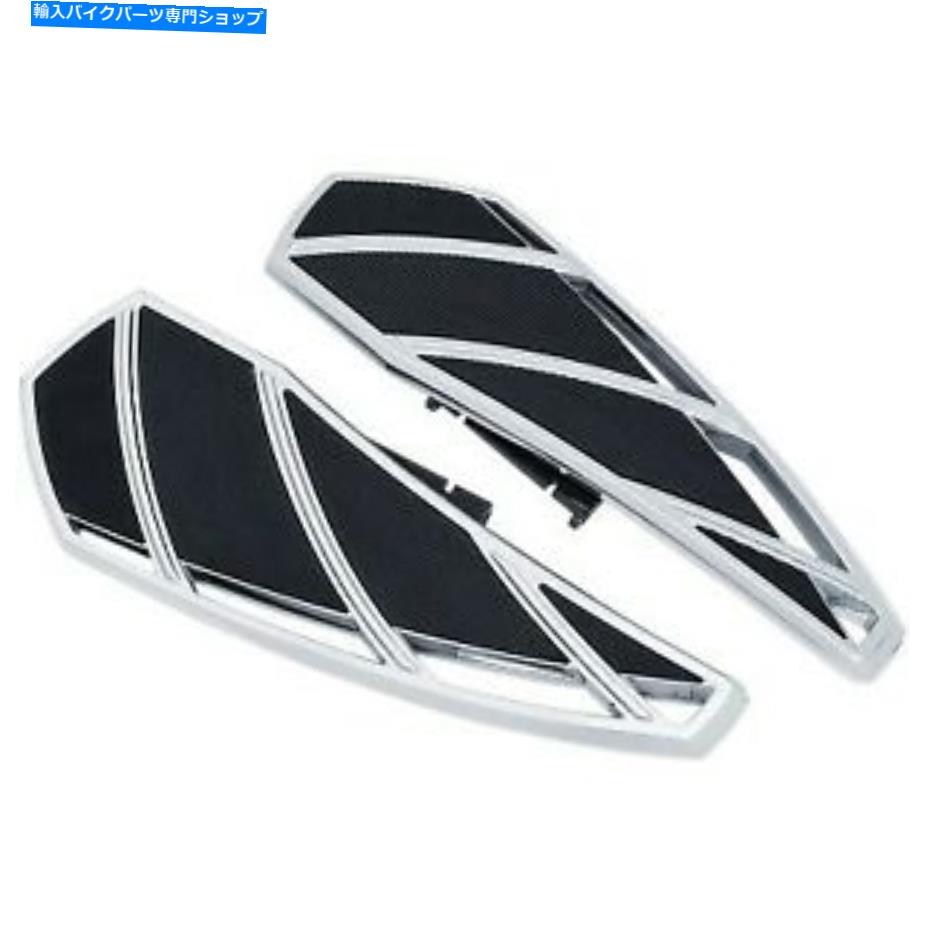 クロームパーツ ハーレー18-20 FLHC / FLSL / FLSL / FLSL / FLSL / FLFB Kuryakyn 5794 Chrome Driver Floorboards for Harley 18-20 FLHC/FLDE/FLSL/FLFB【並行輸入品】
