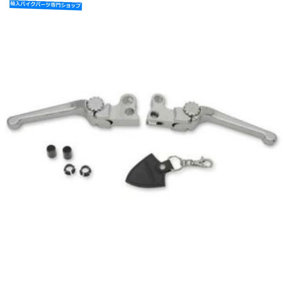 クロームパーツ PSR Anthemレバーセットクロム＃12-00653-20ハーリーダビッドソンスポーツスター PSR Anthem Lever Set Chrome #12-00653-20 Harley Davidson Sportster【並行輸入品】