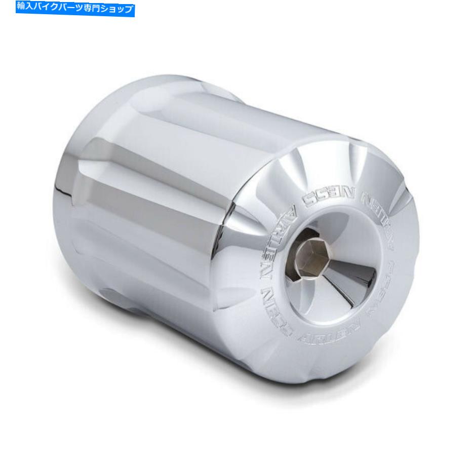 クロームパーツ Arlen Nessオイルフィルターディープカット、クロム、ハーレーダビッドソンツインカム、M8 Arlen Ness Oil Filter Deep Cut, Chrome, for Harley Davidson Twin Cam, M8【並行輸入品】