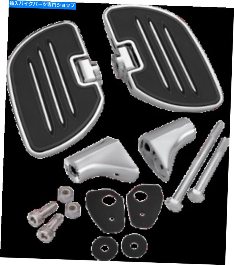 クロームパーツ Chrome Chrome Commander Driver Floorboards 2010-15はSpyder RT 41-186 Show Chrome Chrome Commander Driver Floorboards 2010-15 Can Am Spyder RT 41-186【並行輸入品】