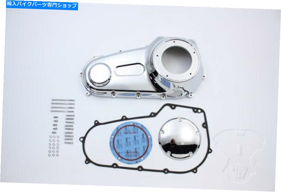 クロームパーツ Chrome外側一次カバーキット、Harley-Davidsonオートバイモデルフィット Chrome Outer Primary Cover Kit,fits Harley-Davidson motorcycle models【並行輸入品】|Us Custom Parts Shop USDM