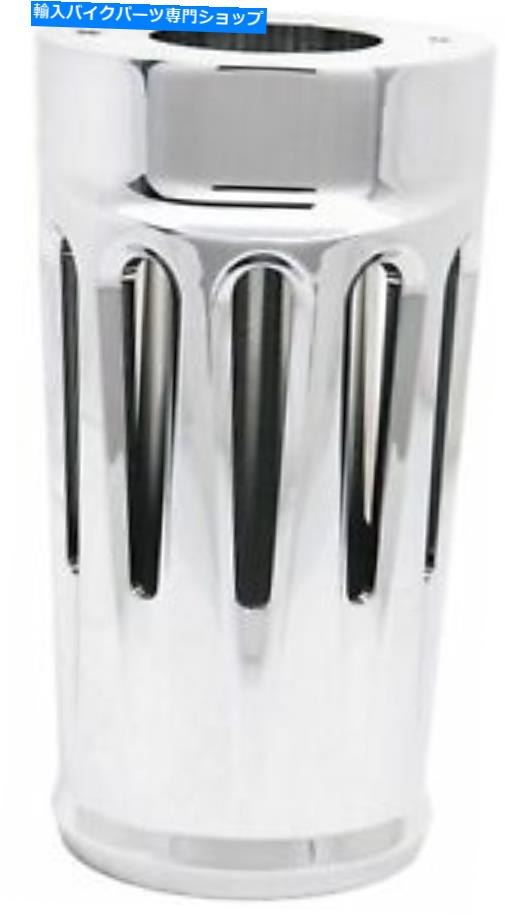 クロームパーツ Arlen Ness - 20-012 - レトロフォークブーツカバー、ディープカット - クロム Arlen Ness - 20-012 - Retro Fork Boot Covers, Deep Cut - Chrome【並行輸入品】 54,284円