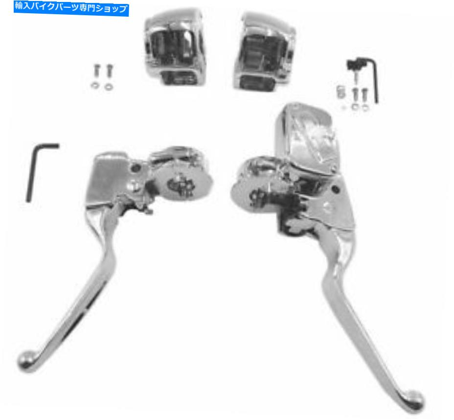 クロームパーツ Bikerの選択ハンドルバーコントロールキットクロムスイッチ53454 Biker's Choice Handlebar Control Kits Chrome Without Switches 53454【並行輸入品】｜Us Custom Parts Shop USDM 52,664円
