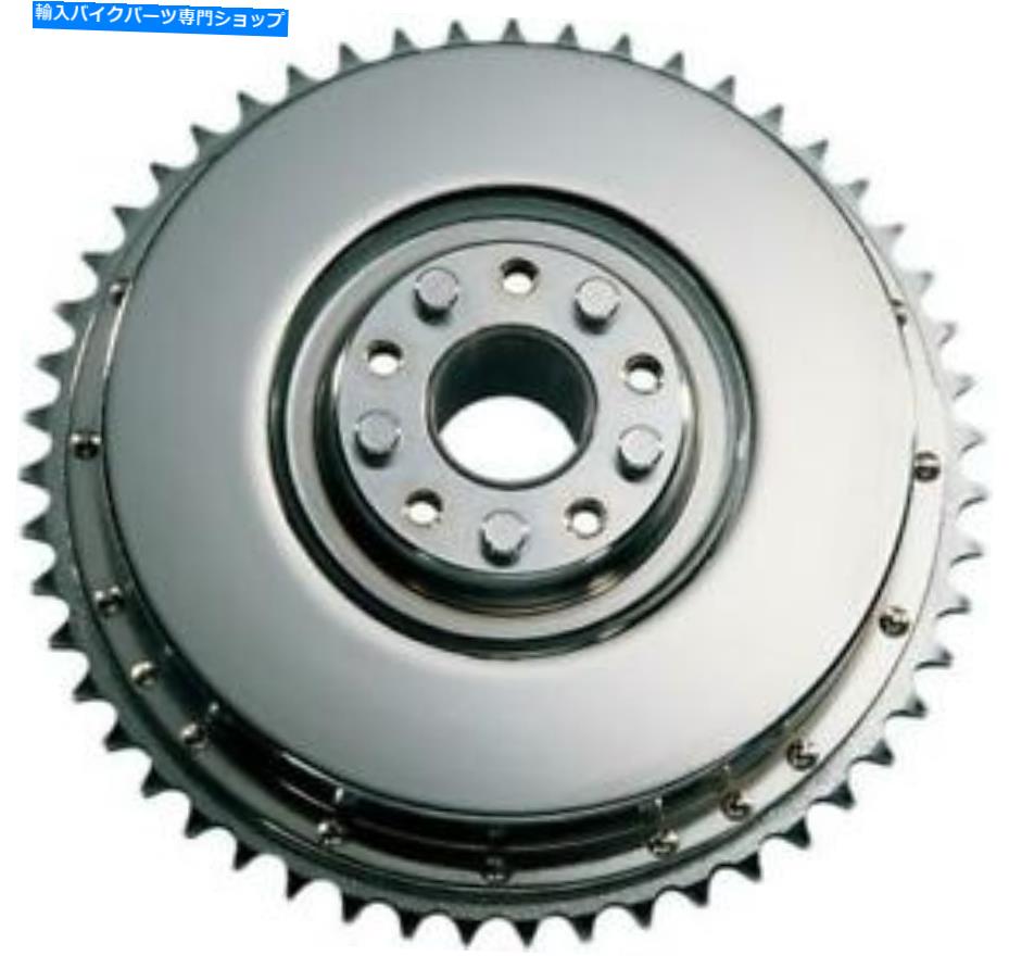 クロームパーツ DSリアブレーキドラムとスプロケットセットクロームハーレーダビッドソンエレクトラグライド DS Rear Brake Drum and Sprocket Set Chrome Harley Davidson Electra Glide【並行輸入品】