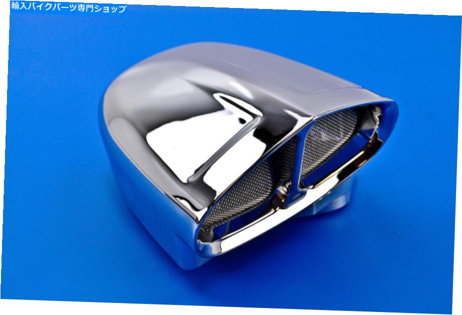 クロームパーツ 07-15 XVS1300A vスター1300ツーラーコブラクロームPowrFlo Air Intake 06-0245 07-15 XVS1300A V Star 1300 Tourer Cobra Chrome Powrflo Air Intake 06-0245【並行輸入品】