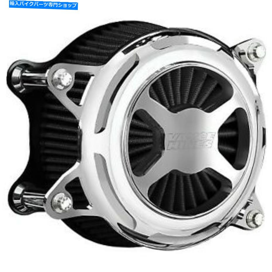 クロームパーツ Chrome Vance and Hines Vo2 X航空摂取量/エアクリーナーハーレーツーリングM8 17-20 Chrome Vance and Hines VO2 X Air Intake / Air Cleaner Harley Touring M8 17-20【並行輸入品】