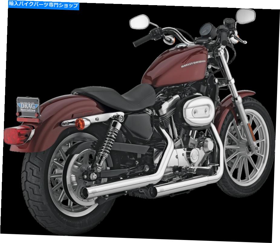 クロームパーツ VANCE＆HINS STRAIESHOTS HS SLIP SCROME排気ハーレー04-13 Sportster XL Vance & Hines Straightshots HS slip on chrome exhaust Harley 04-13 Sportster XL【並行輸入品】