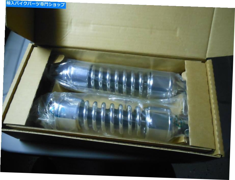 クロームパーツ 新しいハーレーダビッドソンFXD / FX DYNAクロームビレットロープロファイルリアショック54592-03 New Harley Davidson FXD/FX Dyna Chrome Billet Low Profile Rear Shocks 54592-03【並行輸入品】
