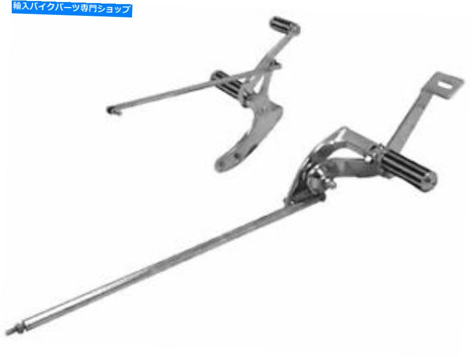 クロームパーツ フォワードコントロールキットハーリーダイナFXD FXDLスーパーグライド低ライダーFXDWG 1991-2005 FORWARD CONTROL KIT HARLEY DYNA FXD FXDL SUPER GLIDE LOW RIDER FXDWG 1991-2005【並行輸入品】