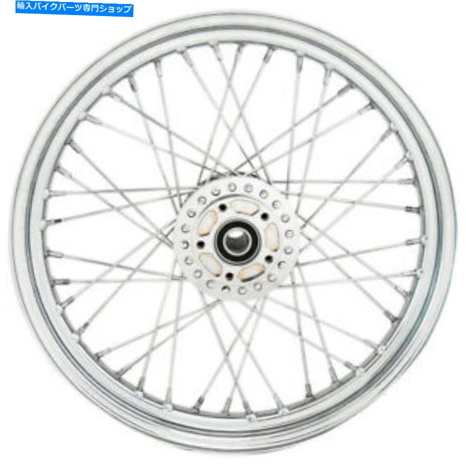 クロームパーツ Drag Specialties 40-スポーツセイール - クローン - ローン - 19 x 2.5 - ABS付き| 64423-元のタイトルを表示 Drag Specialties 40-スポークホイール-クローム-フロント - 19 x 2.5 - ABS付き | 64423- show original title【並行輸入品】