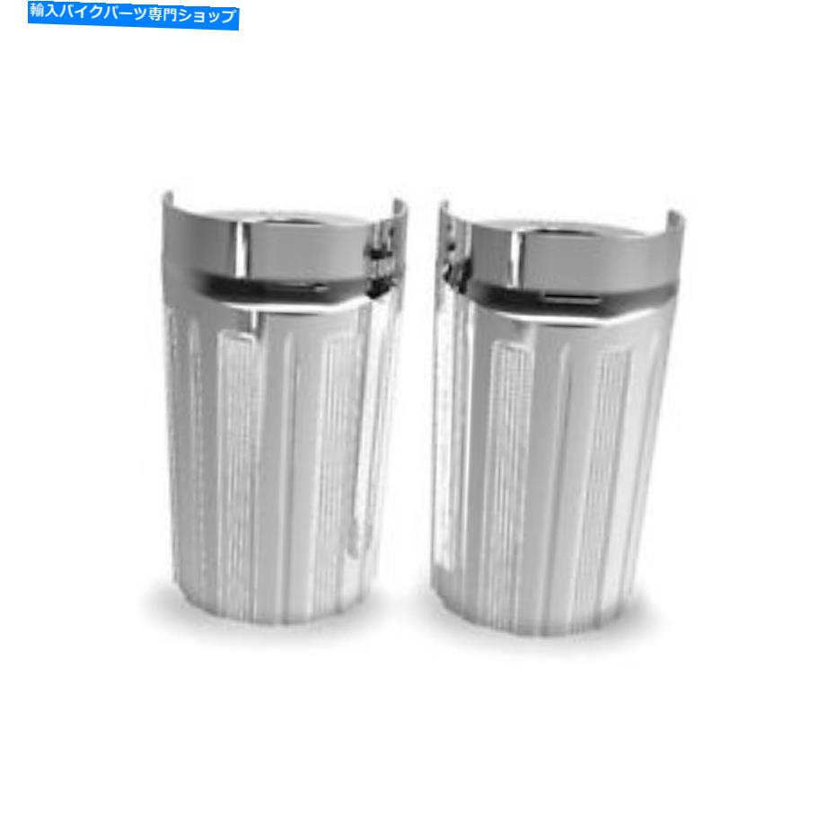 クロームパーツ Arlen Ness 10ゲージフォークカバークロム、ハーレーダビッドソンツーリング14-20 Arlen Ness 10-Gauge Fork Cover Chrome, for Harley Davidson Touring 14-20【並行輸入品】｜Us Custom Parts Shop USDM