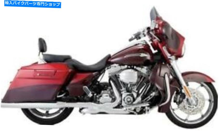 クロームパーツ バンス＆ハインズ16857モンスターラウンド触媒スリップオンクロームハーレイツーリングフル Vance & Hines 16857 Monster Rounds Catalytic Slip-On Chrome HARLEY TOURING FLHT【並行輸入品】