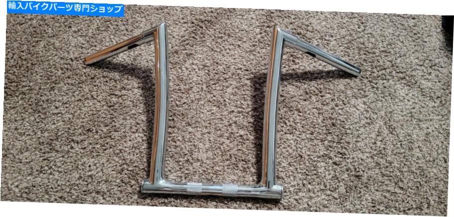 クロームパーツ ハーレー - ダビッドソンクローム脂肪の隠されたハンドルバー Harley-Davidson Chrome Fat Chizeled Handlebars【並行輸入品】