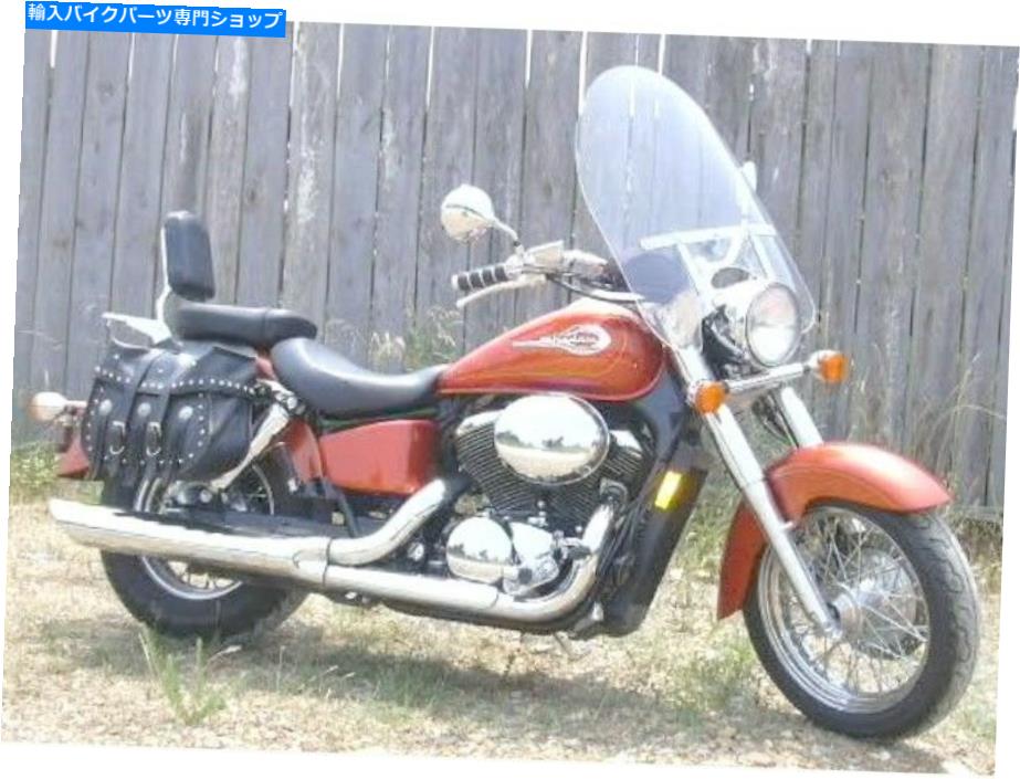 クロームパーツ サンプルシャドウACE VT750 C / CD - 22インチクリヤリングコロントゥラスコロンポーラフット付き - オリジナルのタイトルを表示 ホンダ Shadow ACE VT750 C/CD - 22 インチクリアツーリングフロントガラス クロムハードウェアキット付き- show【並行輸入品】