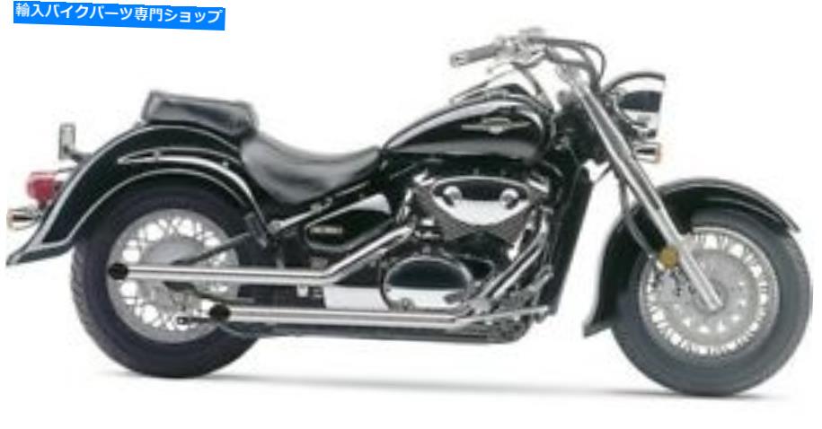クロームパーツ COBRA 3267 2「ドラッグパイプエキゾースト2005-14スズキC50 Boulevard - Chrome Cobra 3267 2\