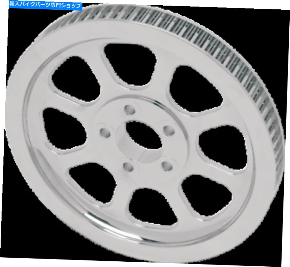 クロームパーツ ドラッグスペシャリー1201-0003 1 1/8インチクロームリアベルトプーリー Drag Specialties 1201-0003 1 1/8in Chrome Rear Belt Pulley【並行輸入品】