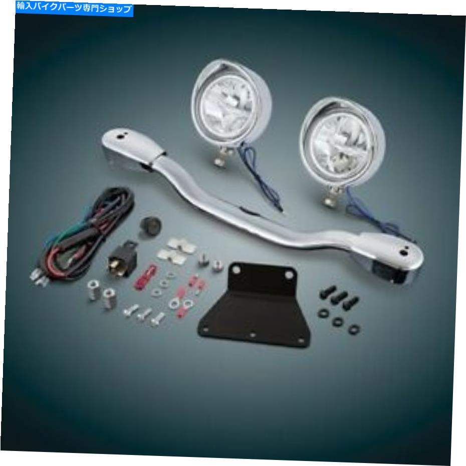 クロームパーツ Chrome Accessories（63-327L）LED楕円駆動ライトバーのヤマハ Show chrome Accessories (63-327L) LED Elliptical Driving Light Bar For Yamaha【並行輸入品】