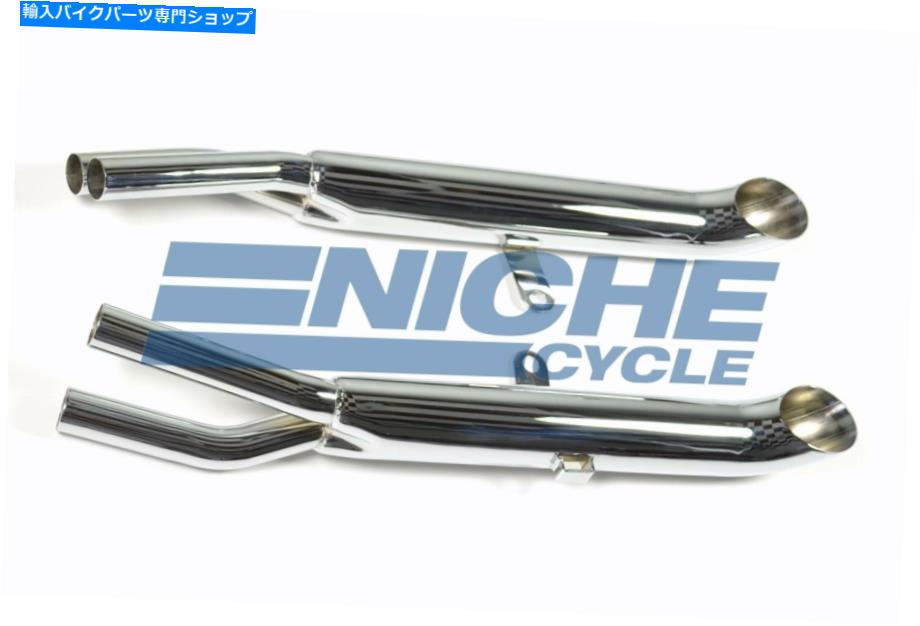 クロームパーツ ホンダCB750 K 77-78パフォーマンス排気オートバイマフラースターアウトクロム Honda CB750 K 77-78 Performance Exhaust Motorcycle Mufflers Turnout Chrome【並行輸入品】