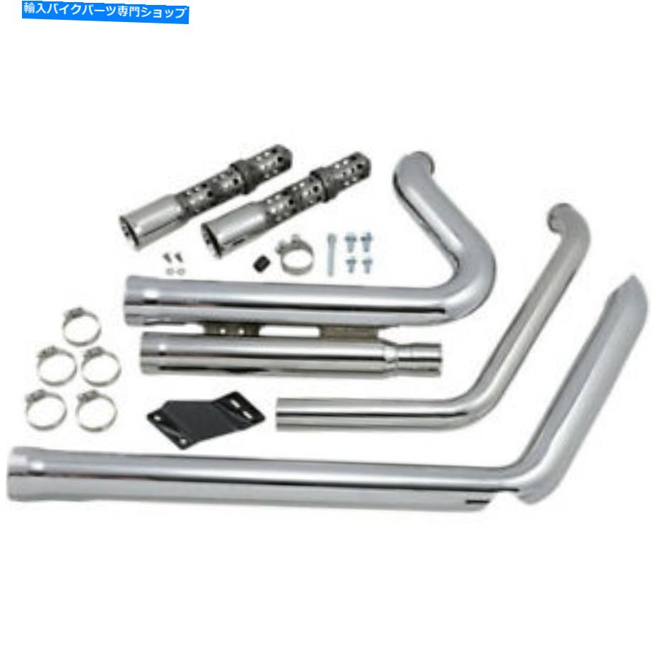 クロームパーツ COBRA 909エキゾースト - Chrome - '12 -'17 Softail | 6711 Cobra 909 Exhaust - Chrome - '12-'17 Softail | 6711【並行輸入品】