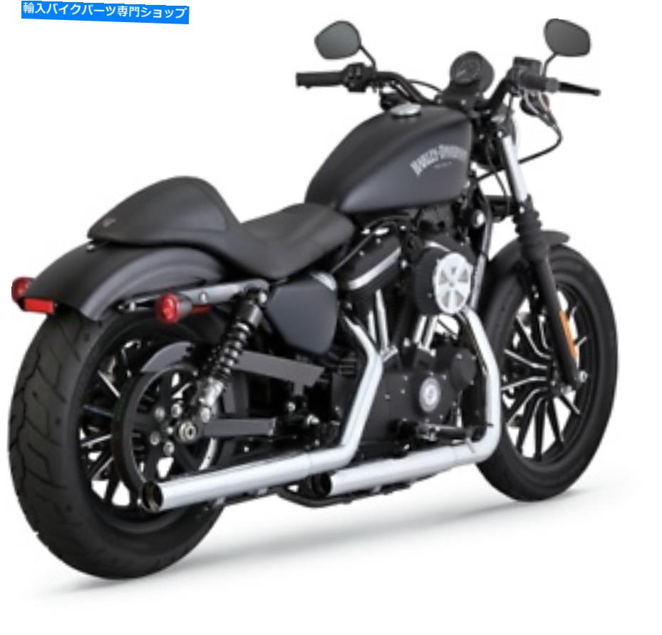 クロームパーツ ヴァンス＆ハインズストレートショットHSスリップオン16863クロム Vance & Hines Straightshots HS Slip-Ons 16863 Chrome【並行輸入品】