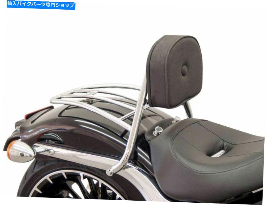クロームパーツ 2018-2020ハーレーダビッドソンブレイクアウトFXBRのためのラッククロムとドライバーバックレスト driver back rest with rack chrome for 2018-2020 Harley Davidson Breakout FXBR【並行輸入品】